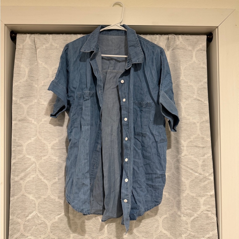 Blue Button Down Shirt